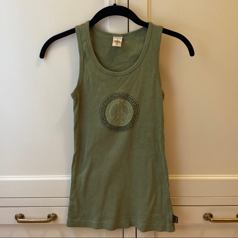 Green Prana Tank Top